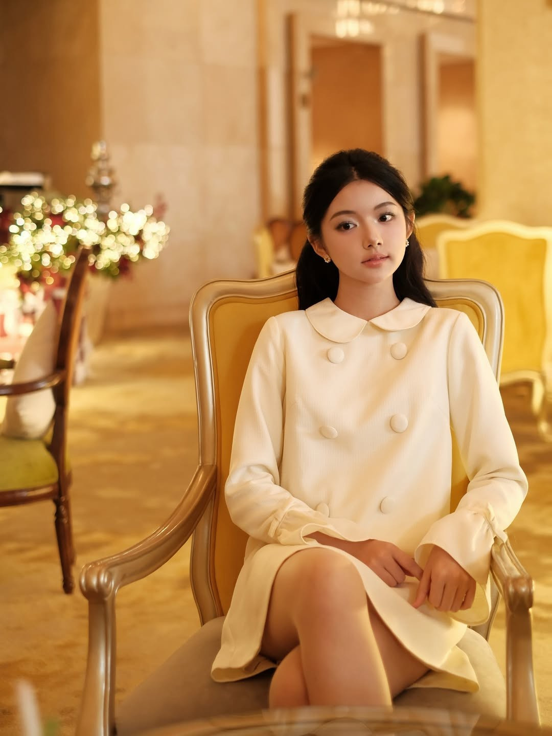 Quỳnh Trương từ lâu đã không còn là cái tên xa lạ với cộng đồng mạng nhờ những video mukbang triệu view. Không chỉ gây ấn tượng bởi khả năng ăn uống ngon mắt, cô nàng còn được ưu ái gọi với danh xưng "Tiên nữ mukbang" nhờ gương mặt thanh tú và nụ cười tỏa nắng. (Ảnh: IGNV)