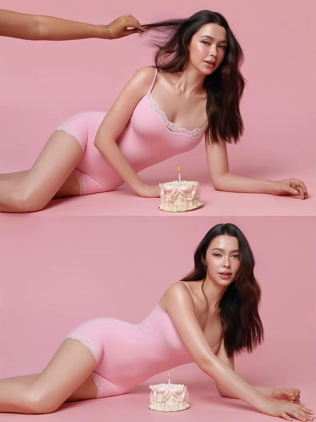 Mới đây, cô nàng gây chú ý khi đăng tải bộ ảnh mừng sinh nhật tuổi 28 với vẻ đẹp ngọt ngào, cuốn hút, khiến không ít người hâm mộ "đổ gục". (Ảnh: IGNV)