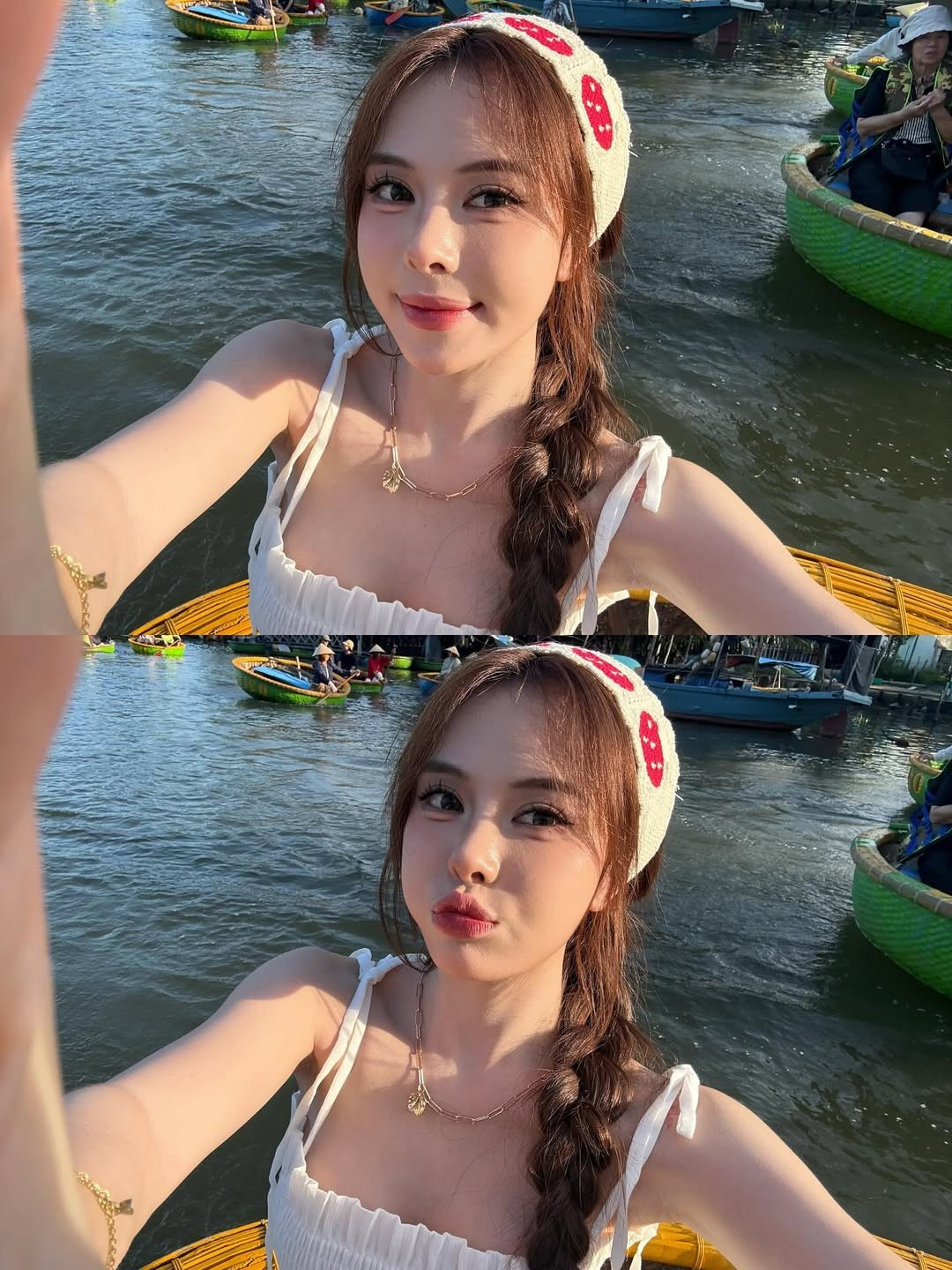 Là một gương mặt sáng giá trong làng mẫu ảnh hiện nay, Võ Nữ Ngân Hà sở hữu nét đẹp trong sáng đáng yêu với khuôn mặt thanh tú và đôi mắt biết nói.