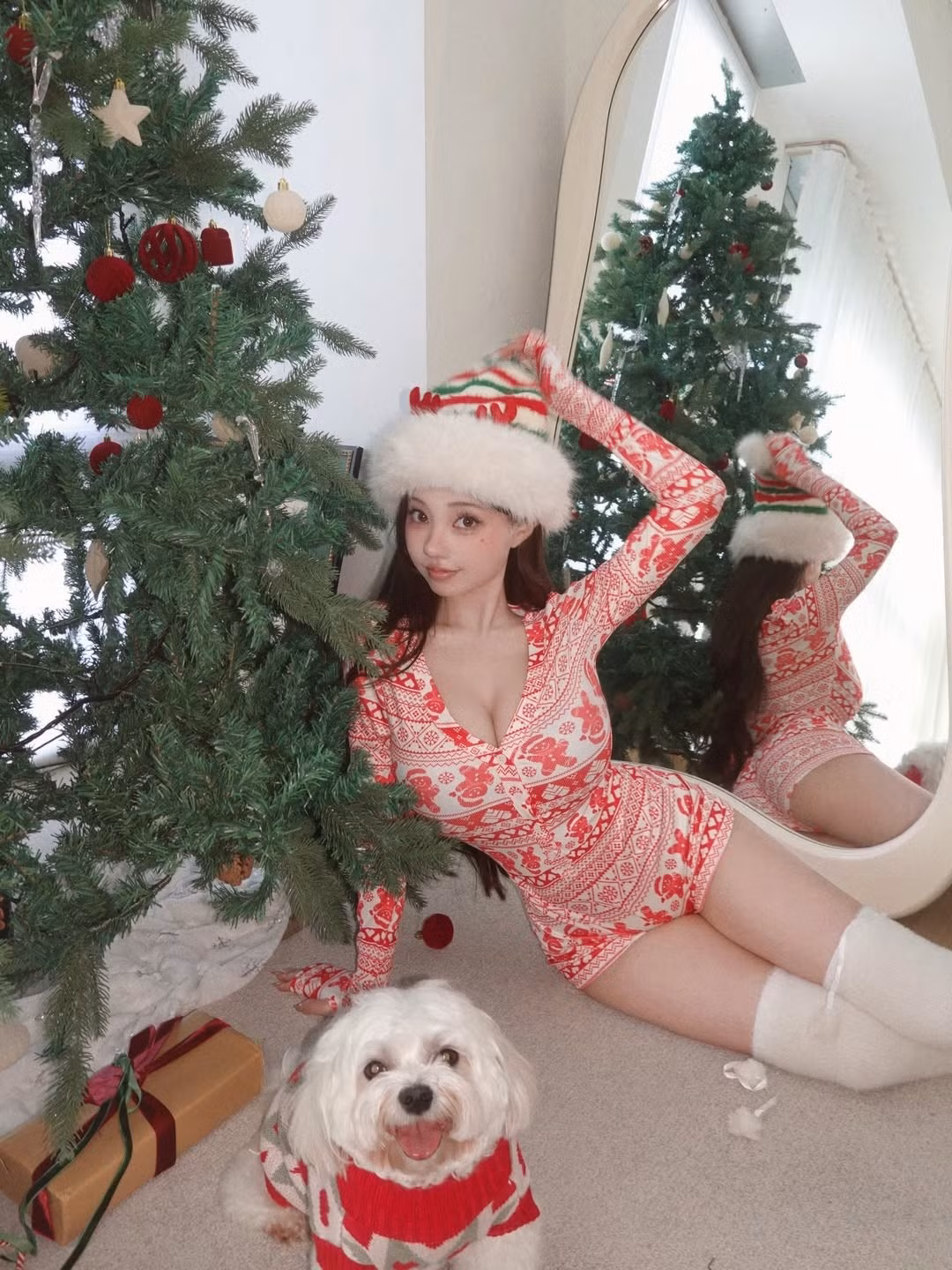 Lovelynnboo vốn đã nổi tiếng từ lâu trong cộng đồng mạng châu Á nhờ gương mặt khả ái và vóc dáng chuẩn chỉnh. Mỗi bài đăng của cô đều thu về hàng chục nghìn lượt tương tác chỉ trong thời gian ngắn. (Ảnh: IGNV)