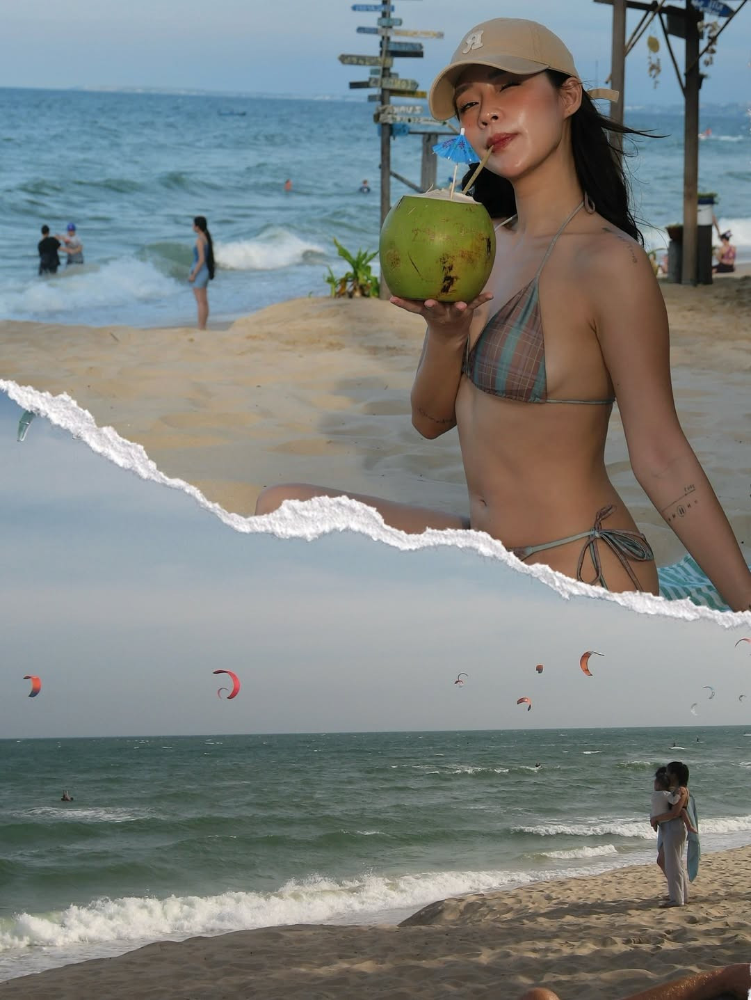 Dù đã qua một lần sinh nở, cô vẫn duy trì được cơ thể săn chắc, quyến rũ như thời còn là hot girl nổi tiếng của Hà thành. (Ảnh: IGNV)