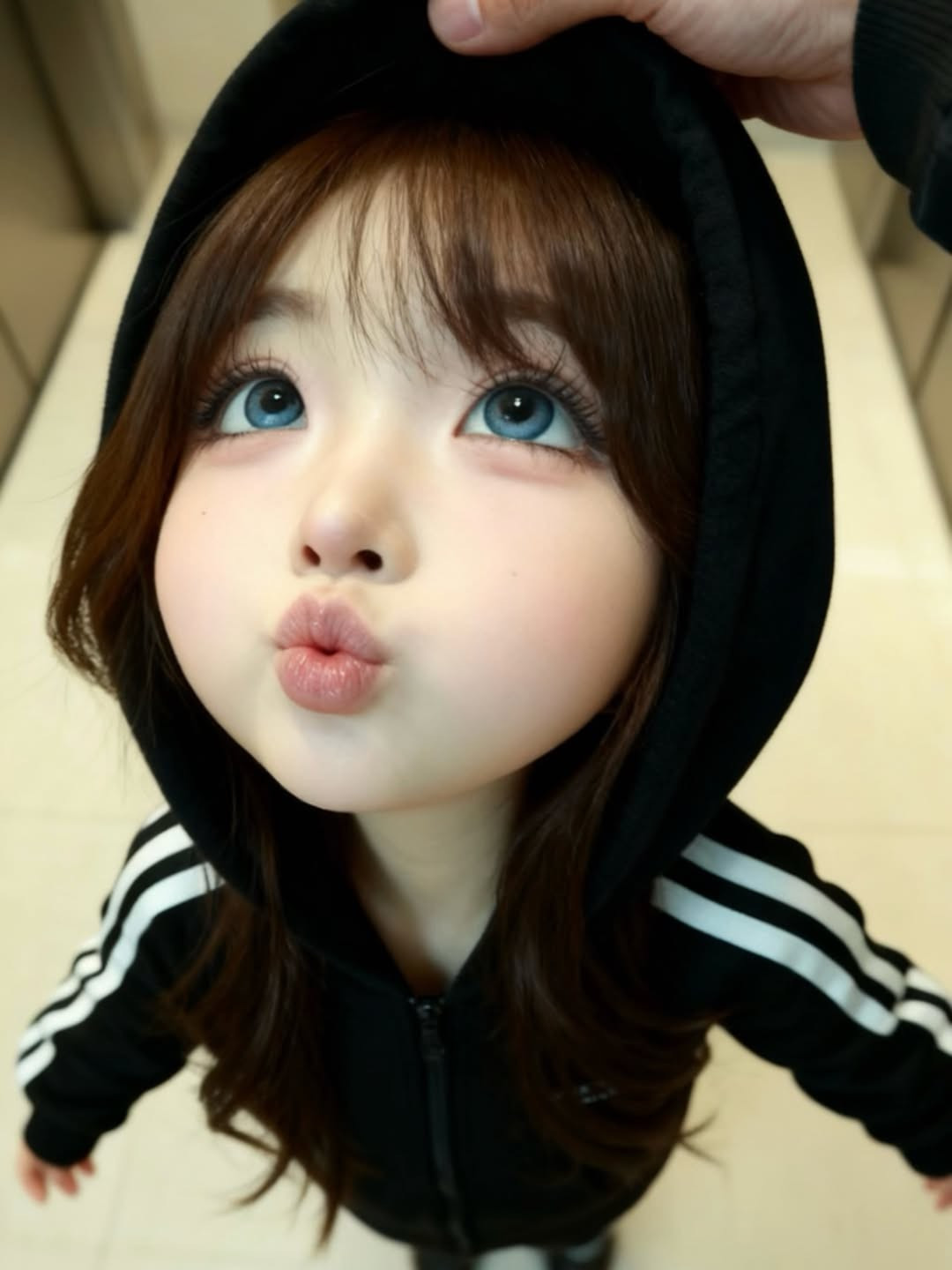 Nhiều fan hâm mộ đã để lại bình luận: "Đây chính là định nghĩa của sự đáng yêu!" hay "Trông cô ấy chẳng khác nào một nhân vật anime bước ra đời thực". (Ảnh: IGNV)