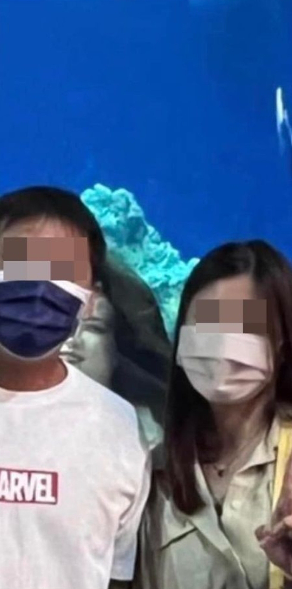 Cụ thể, trong một lần biểu diễn ở công viên hải dương, cô bị chụp trúng khoảnh khắc qua lớp kính bể cá cùng góc sáng bất lợi, khiến gương mặt cô trông tái nhợt và méo mó, bị cư dân mạng gọi là "nữ quỷ".