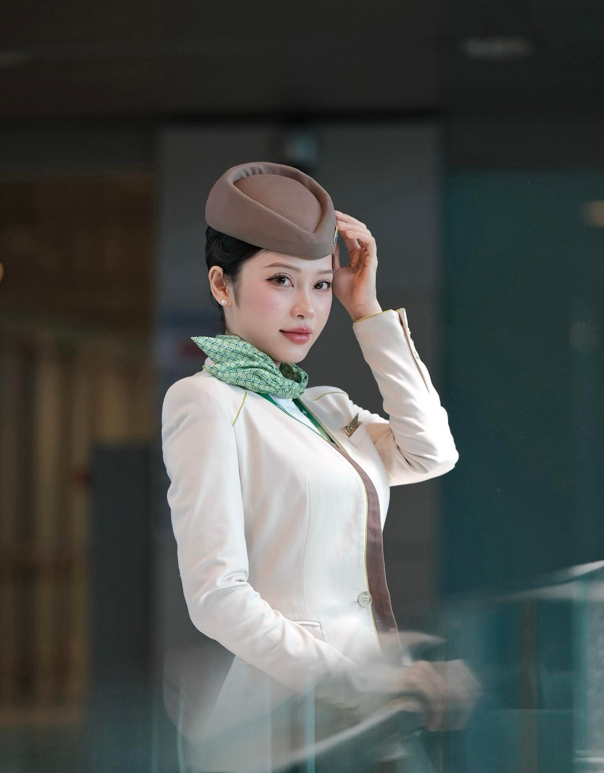 Nữ tiếp viên Đà Nẵng đốn tim với vẻ ngoài xinh đẹp, ngọt ngào Nữ tiếp viên Đà Nẵng đốn tim với vẻ ngoài xinh đẹp, ngọt ngào