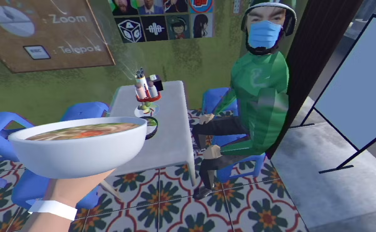 Dàn khách hàng của quán phở vô cùng đa dạng và hài hước như anh chàng "onii-chan", fan cuồng Manchester United mộng mơ, hay anh Grab vội vã.