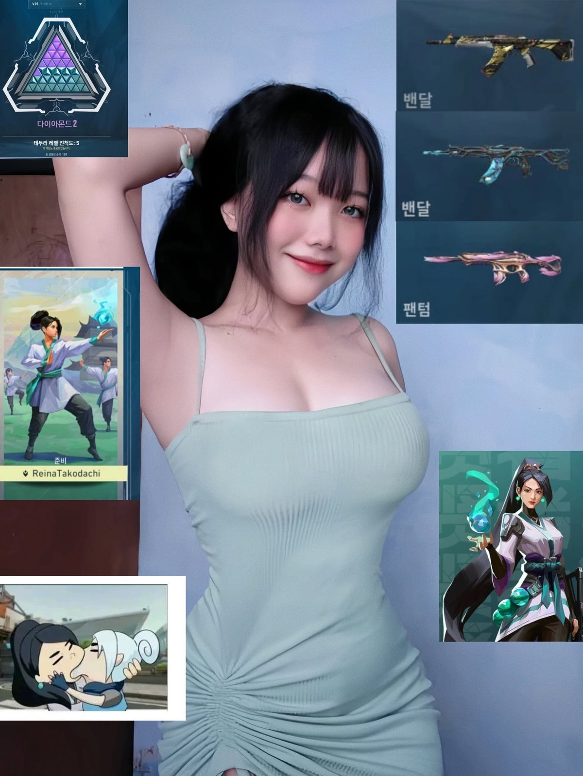 Mới đây, làng game Việt, đặc biệt là cộng đồng Valorant đang vô cùng sôi động với trào lưu khoe trình game của hội chị em. Trong đó, màn "flex" của cô nàng Khuê Ngọc đang nhận về bão like nhờ bức ảnh đính kèm vô cùng xinh đẹp và nóng bỏng.