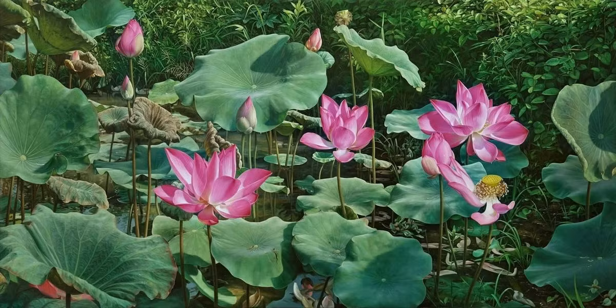 Nhiều người đã phải thốt lên rằng bức tranh chân thực đến mức "có thể bổ ra ăn được luôn," thách thức ranh giới giữa tranh vẽ và ảnh chụp.