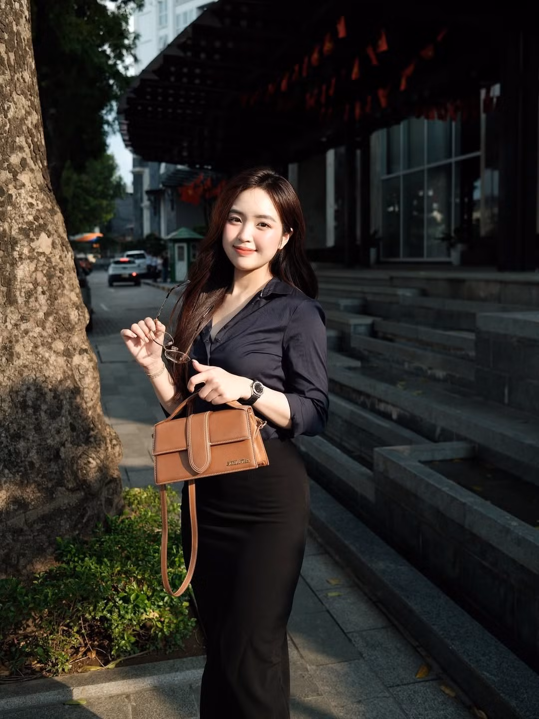 Trong bộ ảnh, Lê Phương Anh xuất hiện với vẻ ngoài thanh lịch và trưởng thành. (Ảnh: IGNV)