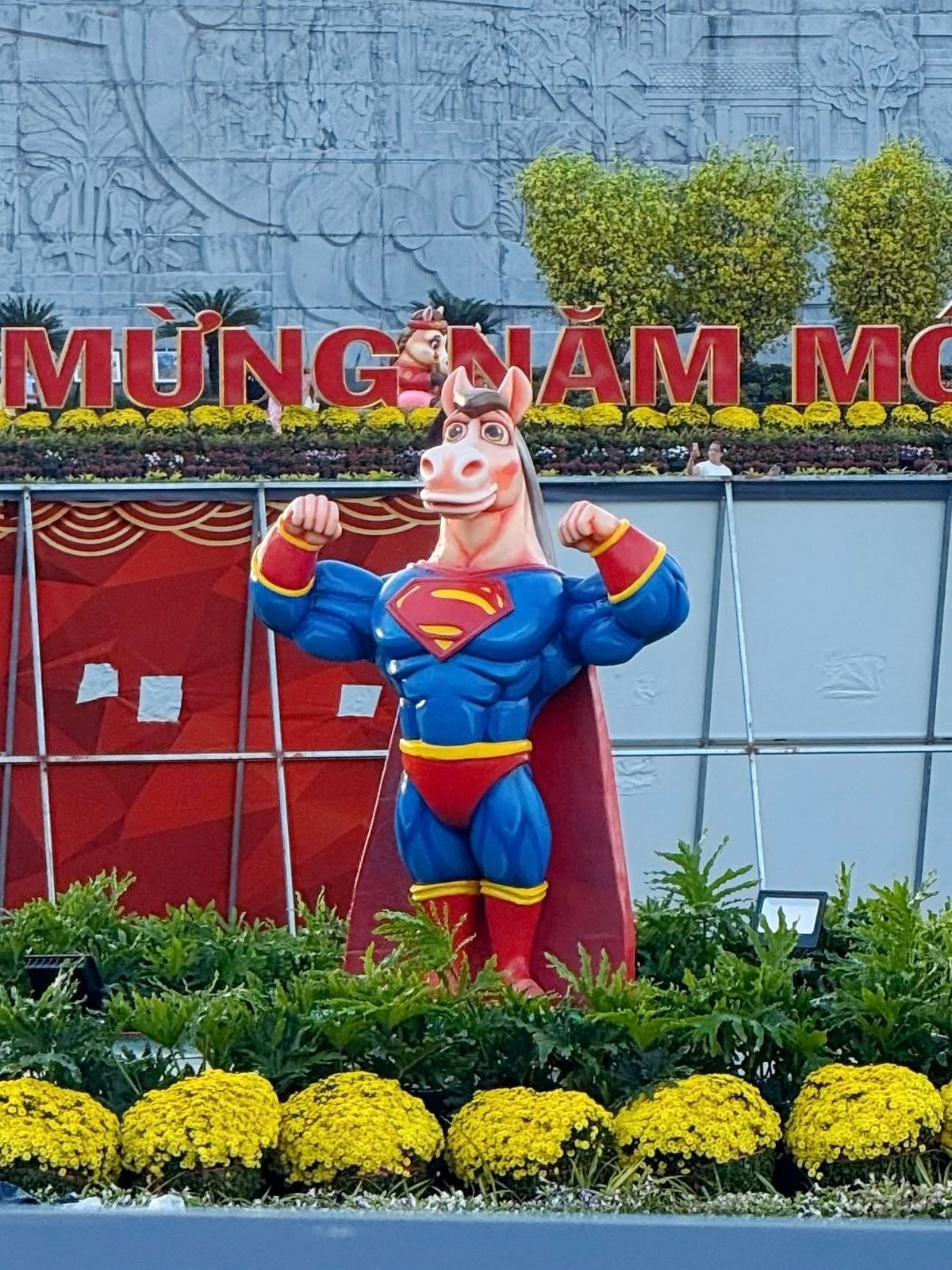 Hình ảnh chú ngựa "mặt cọc" và các linh vật ngựa với phong cách hài hước khác đã phủ sóng khắp TikTok và Facebook. Các từ khóa như "Ngựa Quy Nhơn 2026", "Ngựa lướt iPhone" liên tục lọt top tìm kiếm.