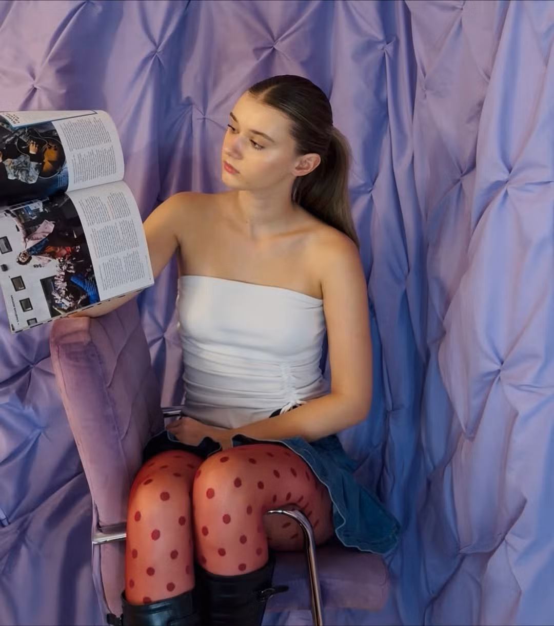 Cô nàng sở hữu nhan sắc ngọt ngào, trong trẻo cùng phong cách thời trang khá đa đạng. (Ảnh: IGNV)