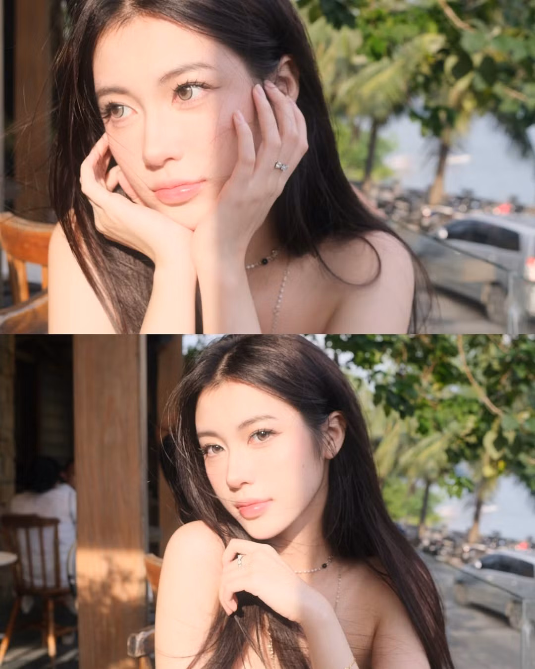 Tuy nhiên, khi "lên đồ" tại các sự kiện hoặc concept chụp ảnh nghệ thuật, thần thái của Tô Đát Kỷ lại chuyển sang hướng quý phái, sắc sảo và cực kỳ quyến rũ, đúng chuẩn "hồng nhan họa thủy" như hình tượng mỹ nữ trong truyền thuyết. (Ảnh: IGNV)