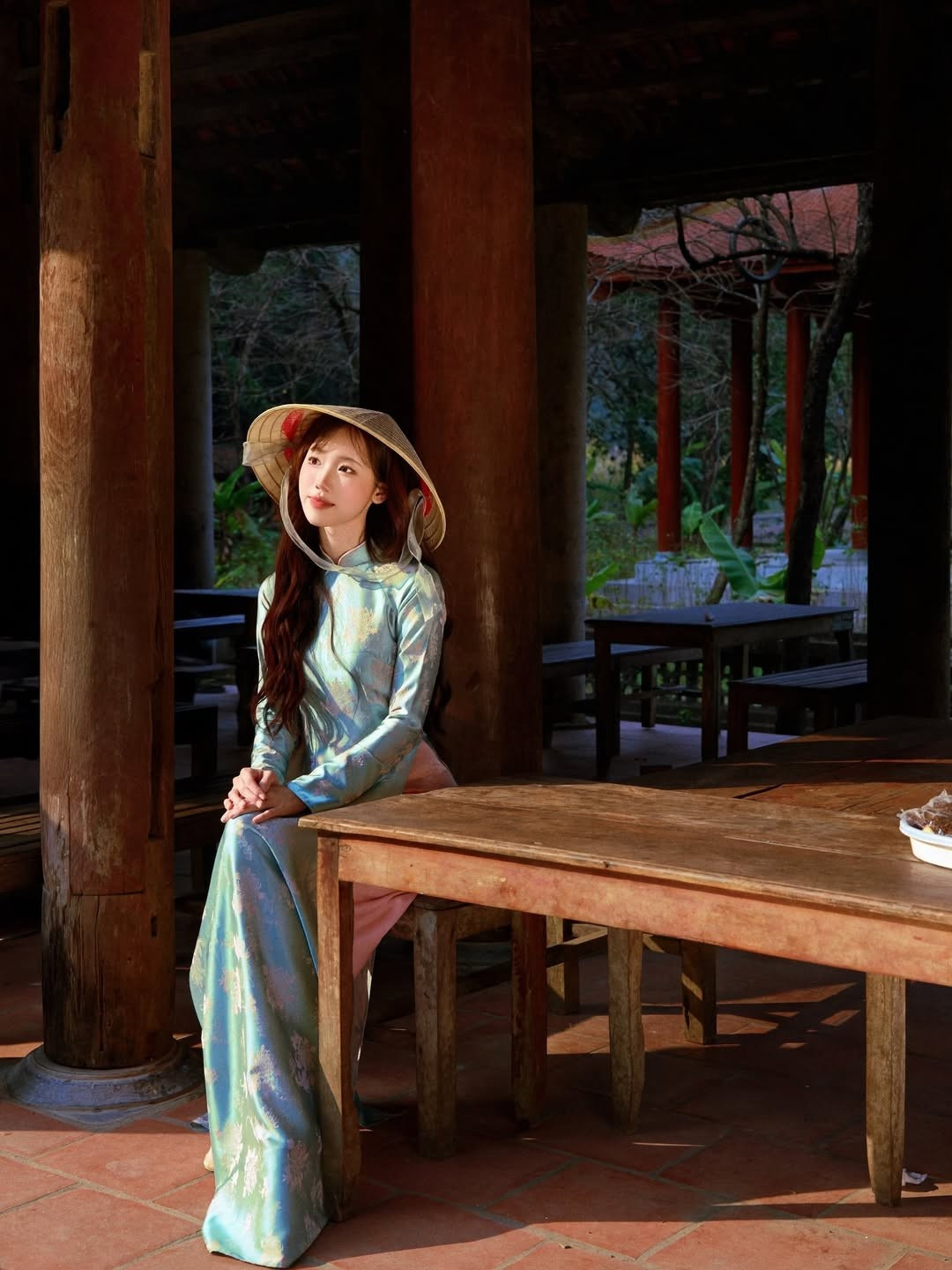 Dù là một du học sinh thường xuyên tiếp xúc với văn hóa quốc tế, Meichan vẫn luôn thể hiện tình yêu mãnh liệt với các giá trị truyền thống Việt Nam. (Ảnh: IGNV)