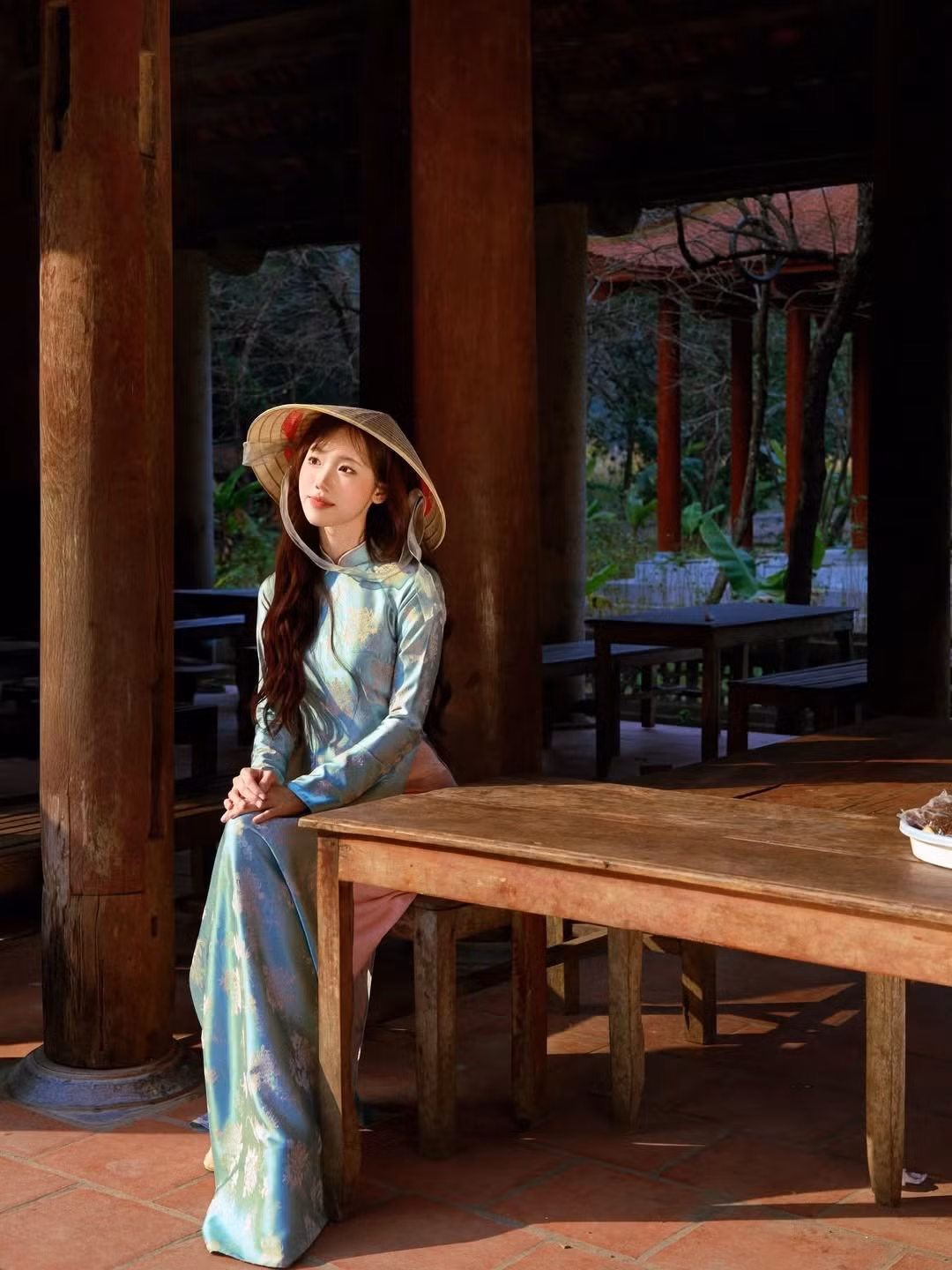 Dù là một du học sinh thường xuyên tiếp xúc với văn hóa quốc tế, Meichan vẫn luôn thể hiện tình yêu mãnh liệt với các giá trị truyền thống Việt Nam. (Ảnh: IGNV)