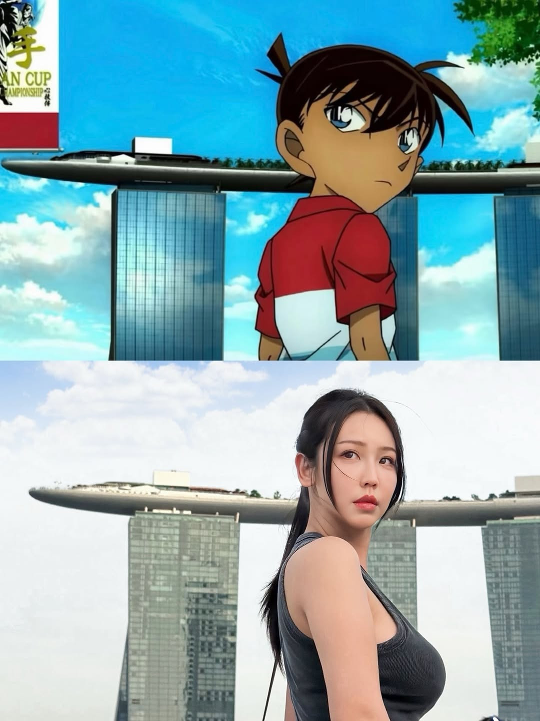 Truyện tranh "Thám tử lừng danh Conan" là nguồn cảm hứng cho rất nhiều người thực hiện các bộ ảnh cosplay. Mới đây, màn hóa thân các nhân vật và bối cảnh trong bộ ảnh của một hot girl xinh đẹp đã thu hút sự chú ý lớn trên mạng xã hội. (Ảnh: IGNV)