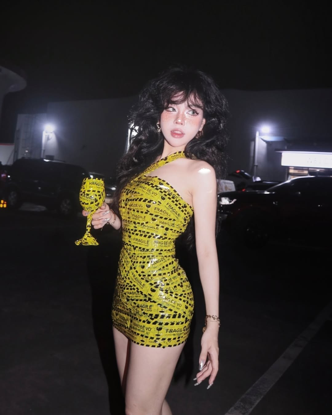 Những màn "đu trend" đầy chất lượng của Bảo Khuyên nhiều lần khiến cộng đồng mạng không khỏi xuýt xoa. (Ảnh: IGNV)