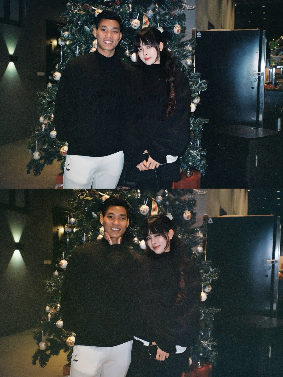 Người hâm mộ của cặp đôi đã dành lời chúc đến cả hai, hi vọng sớm đến ngày cặp đôi chính thức về chung nhà bằng một đám cưới. (Ảnh: FBNV)