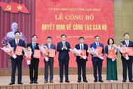 Lâm Đồng công bố quyết định điều động, bổ nhiệm nhiều cán bộ chủ chốt