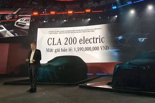 [GALLERY] Mercedes-Benz CLA 200 electric vừa ra mắt Việt Nam, từ 1,59 tỷ đồng