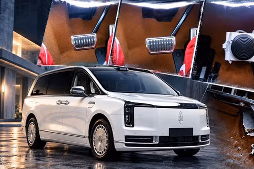 MPV hạng sang Maextro V800 gãy giá đỡ bàn đạp phanh khi thử nghiệm