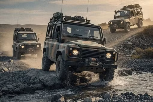 [GALLERY] Land Rover Defender Wolf Series II mới - SUV dành riêng cho quân sự