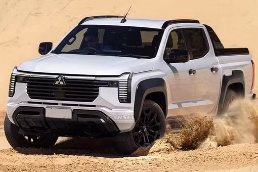Mitsubishi Triton 2027 sẽ đẹp như Pajero mới, động cơ diesel tăng áp 