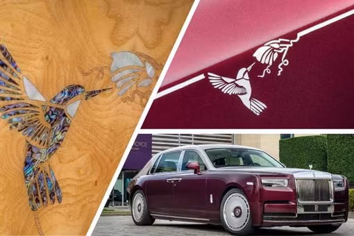 [GALLERY] Chi tiết Rolls-Royce Phantom Hummingbird độc nhất khảm vỏ bào ngư