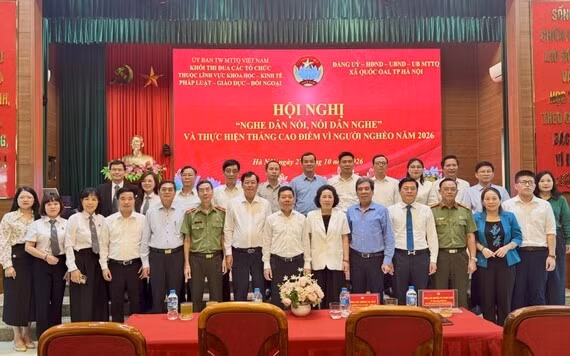 Liên hiệp Hội Việt Nam hưởng ứng tháng 'Vì người nghèo'