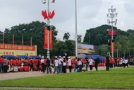 View - Không khí tại Quảng trường Ba Đình trước giờ sơ duyệt diễu binh, diễu hành | Báo Tri thức và Cuộc sống - TIN TỨC PHỔ BIẾN KIẾN THỨC 24H