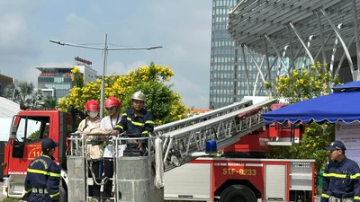 Nhiều công nghệ, thiết bị mới được giới thiệu tại triển lãm quốc tế về PCCC