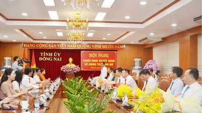 Tỉnh ủy Đồng Nai triển khai quyết định về công tác cán bộ 