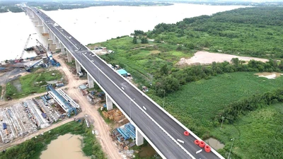 Từ 20/8, có thể lưu thông qua cầu lớn nhất tuyến Vành đai 3 TP HCM