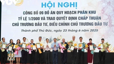 TP Thủ Đức công bố quy hoạch 9 phân khu tỷ lệ 1/2000
