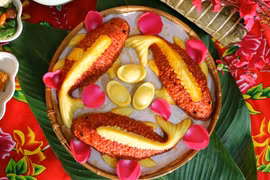 Cách làm xôi cá chép đẹp mắt, dẻo thơm cho mâm cúng ngày 23 tháng Chạp