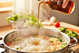 Thời điểm 'vàng' nêm nước mắm giúp món ăn đậm đà, giữ trọn vị