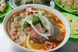 Tô bún bò Huế đậm đà được ghi danh di sản quốc gia
