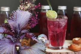 Bí quyết uống nước lá tía tô pha chanh giúp giảm mỡ, dưỡng da