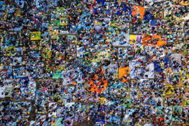 Du khách phủ kín chân núi Bà Đen trong đêm hội xuân