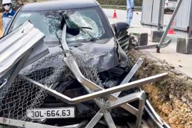 Tai nạn liên tiếp trên cao tốc Nội Bài - Lào Cai, nhiều người bị thương vong