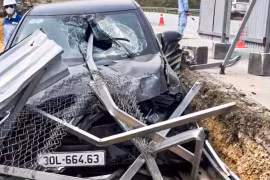 Tai nạn liên tiếp trên cao tốc Nội Bài - Lào Cai, nhiều người bị thương vong