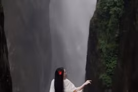 Thác Rồng kiệt tác của tạo hóa giữa thiên nhiên hùng vĩ