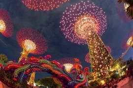 Không gian hiện đại hòa cùng sắc màu truyền thống mang đến trải nghiệm độc đáo cho cả gia đình và du khách quốc tế.