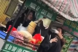 Công an vào cuộc vụ hành hung hai cô gái sau tranh cãi tiền gửi xe 