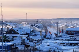 Ngôi làng ở cực Bắc Hắc Long Giang, nơi mùa đông chạm ngưỡng -53 độ C