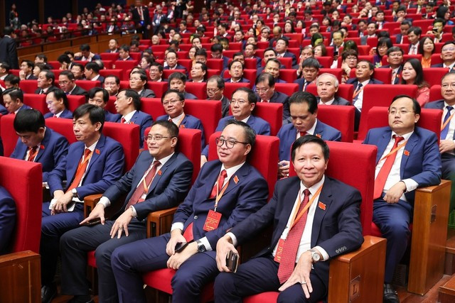Các đại biểu dự Đại hội - Ảnh: VGP/Nhật Bắc Các đại biểu dự Đại hội - Ảnh: VGP/Nhật Bắc