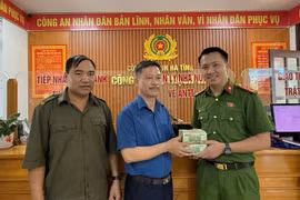 Công an Hà Tĩnh giúp người dân nhận lại 200 triệu đồng chuyển nhầm