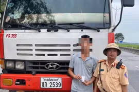 Xử phạt tài xế dương tính với ma tuý ở Hà Tĩnh