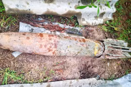 Phát hiện quả bom “khủng” còn sót lại sau chiến tranh ở Hà Tĩnh