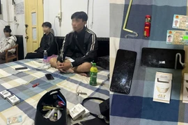 Bắt quả tang 3 đối tượng 'đập đá' trong nhà nghỉ ở Đồng Tháp