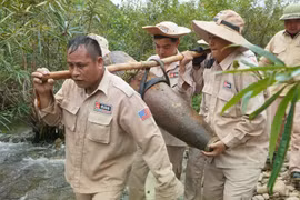 Phát hiện bom “khủng” ở Quảng Trị