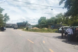 Xe tải va chạm xe máy, một người tử vong tại chỗ